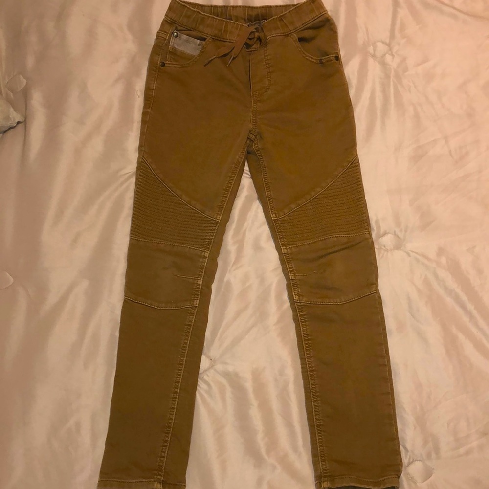 Boys khaki art class jogger jeans size 12